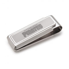 MClip Pittsburgh Pirates Stainless Money Clip PIT-SS-BSS-BRPB