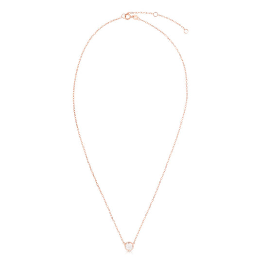 Rose Gold  Semi-precious Jewelry Necklace