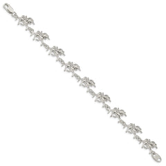 Sterling Silver Unicorns Bracelet QA14-7