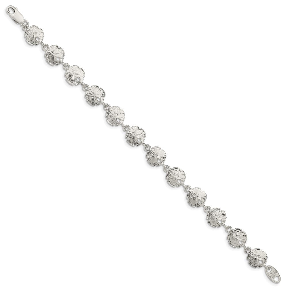 Sterling Silver Sand Dollars Bracelet QA33-7