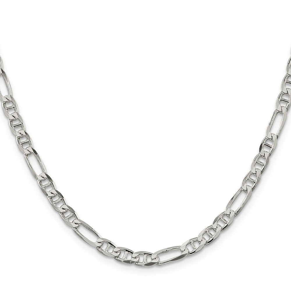 Sterling Silver 4.5mm Figaro Anchor ChainQAF120