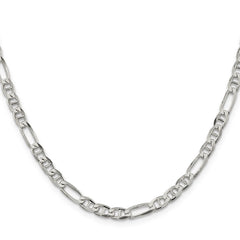 Sterling Silver 4.5mm Figaro Anchor ChainQAF120
