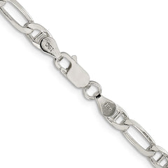Sterling Silver 4.5mm Figaro Anchor ChainQAF120