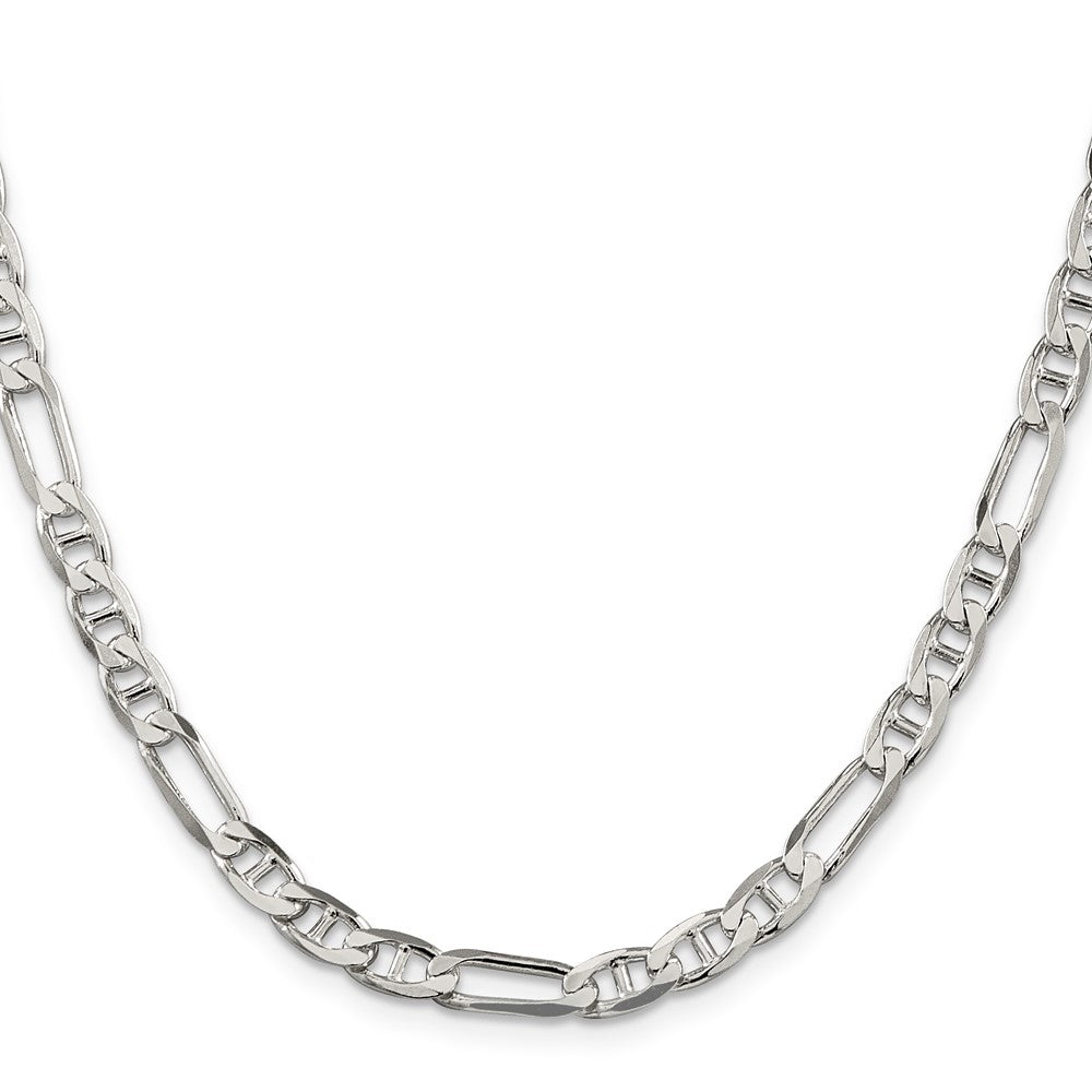 Sterling Silver 5.5mm Figaro Anchor ChainQAF150