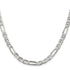 Sterling Silver 5.5mm Figaro Anchor ChainQAF150