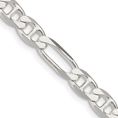 Sterling Silver 5.5mm Figaro Anchor ChainQAF150