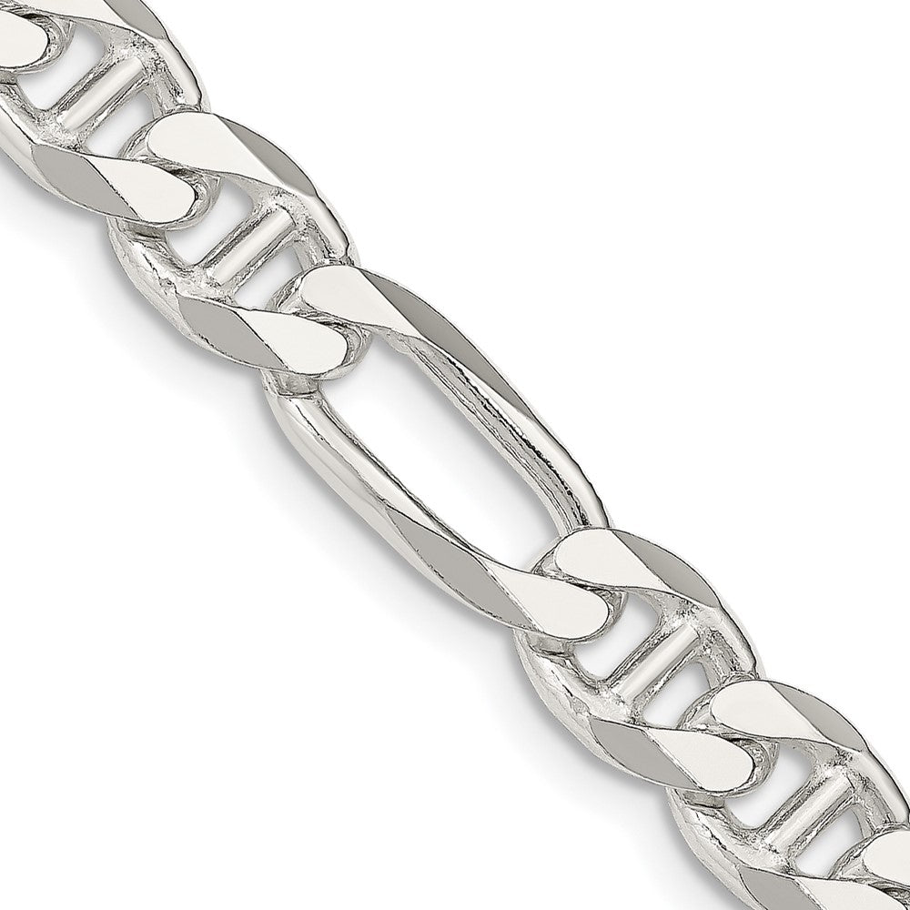 Sterling Silver 8.25mm Figaro Anchor ChainQAF220