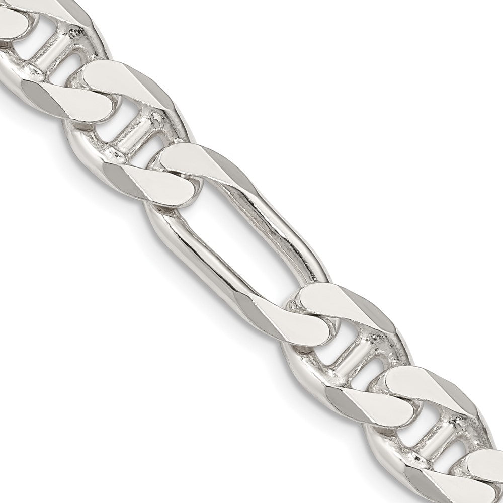 Sterling Silver 8.75mm Figaro Anchor ChainQAF250