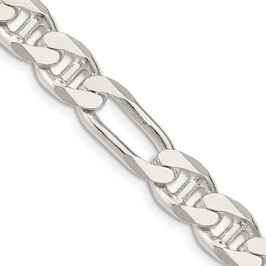 Sterling Silver 8.75mm Figaro Anchor ChainQAF250