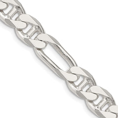 Sterling Silver 8.75mm Figaro Anchor ChainQAF250