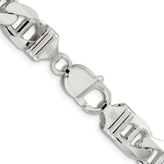Sterling Silver 10.65mm Figaro Anchor ChainQAF300