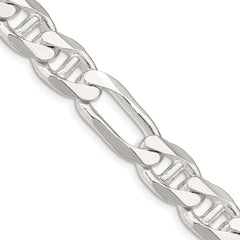 Sterling Silver 10.65mm Figaro Anchor ChainQAF300