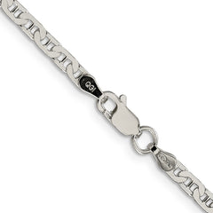 Sterling Silver 3mm Flat Anchor ChainQAN080
