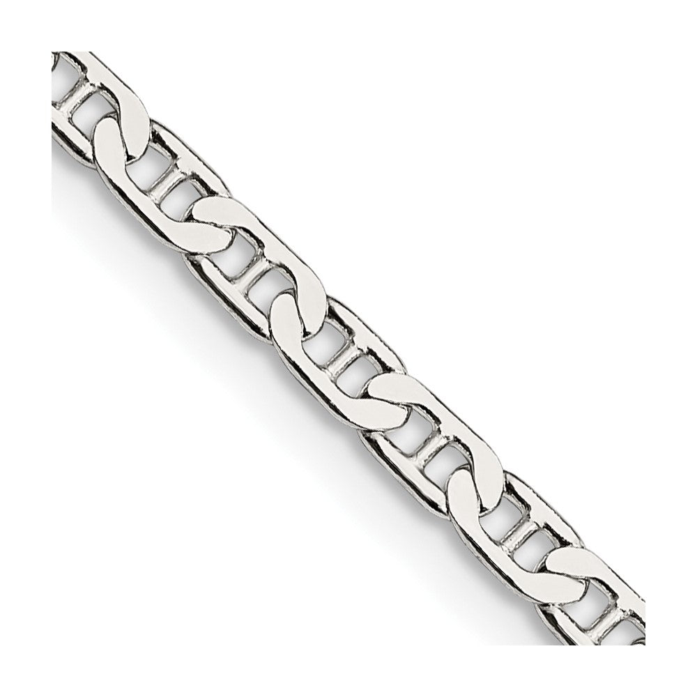 Sterling Silver 3mm Flat Anchor ChainQAN080