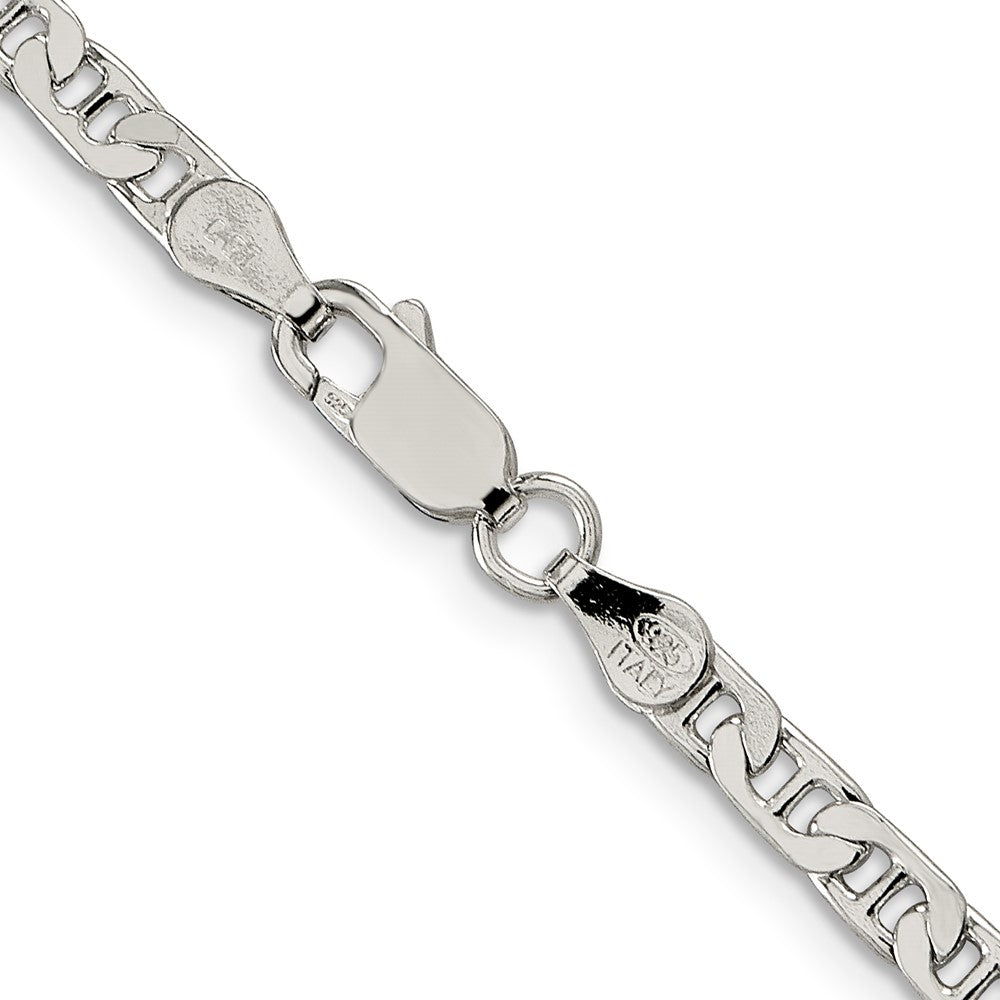 Sterling Silver 3.75mm Flat Anchor ChainQAN100