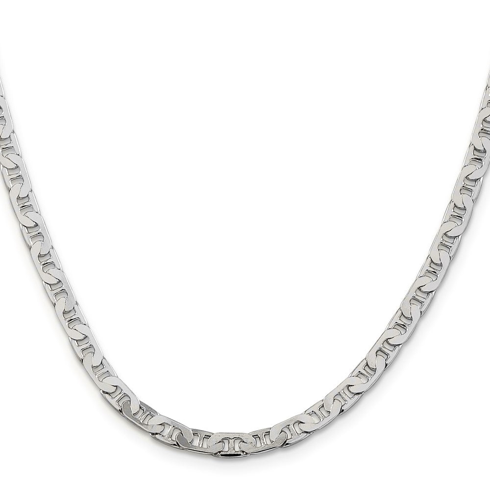 Sterling Silver 4.5mm Flat Anchor ChainQAN120