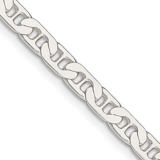 Sterling Silver 4.5mm Flat Anchor ChainQAN120