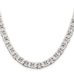 Sterling Silver 6.5mm Flat Anchor ChainQAN180