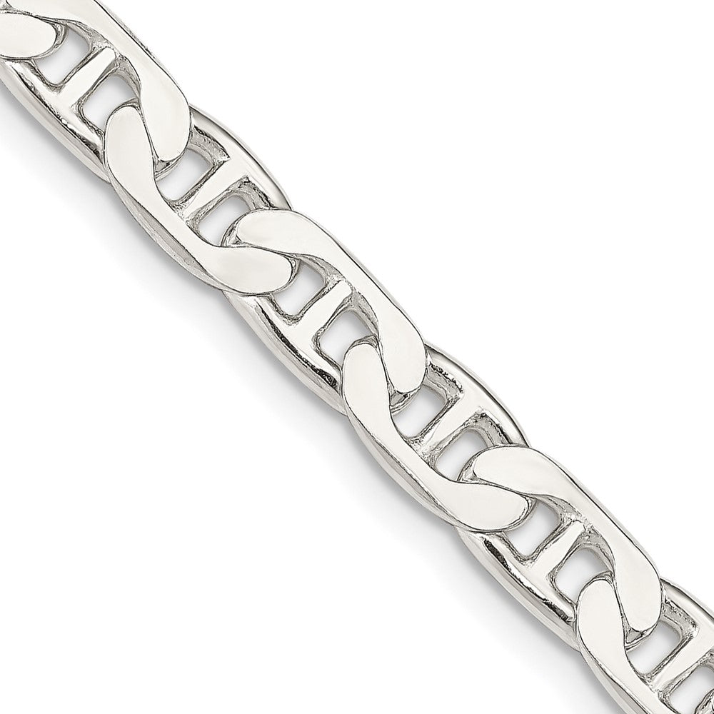 Sterling Silver 6.5mm Flat Anchor ChainQAN180