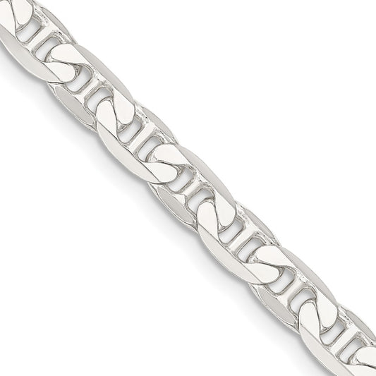 Sterling Silver 7mm Flat Anchor ChainQAN200