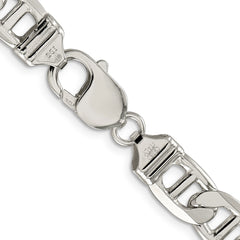 Sterling Silver 9.5mm Flat Anchor ChainQAN250