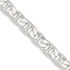 Sterling Silver 9.5mm Flat Anchor ChainQAN250