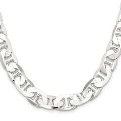 Sterling Silver 11.5mm Flat Anchor ChainQAN300