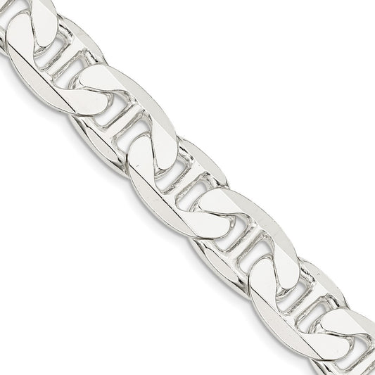 Sterling Silver 11.5mm Flat Anchor ChainQAN300