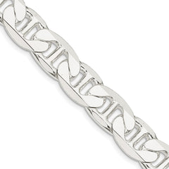 Sterling Silver 11.5mm Flat Anchor ChainQAN300