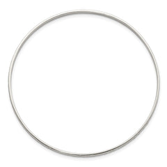 Sterling Silver Diamond Cut Slip-on Bangle QB1085