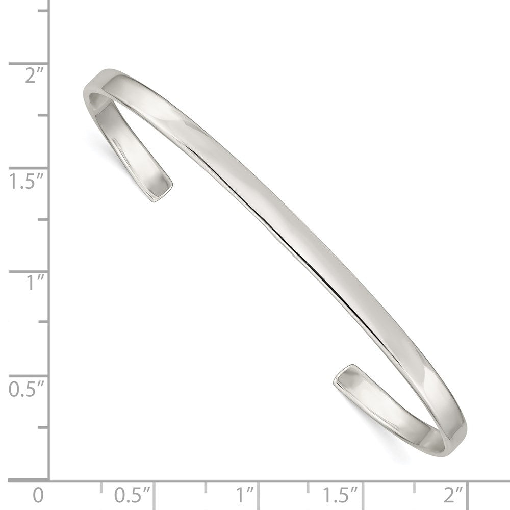 Sterling Silver Cuff Bangle QB1273