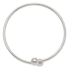 Sterling Silver Flexible Bangle QB1308