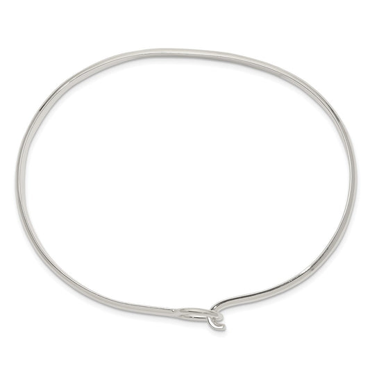 Sterling Silver Bangle Bracelet QB15