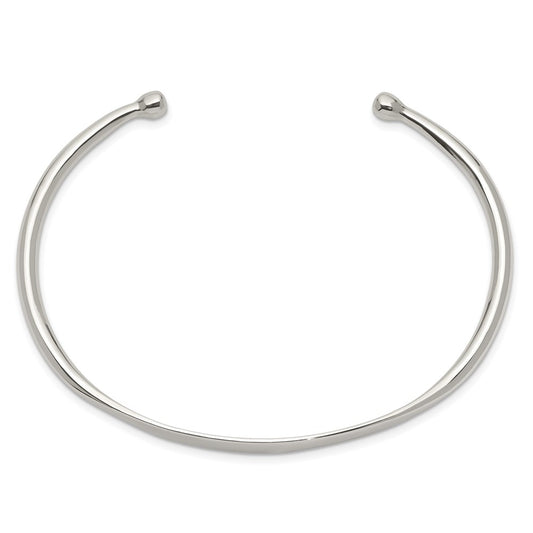 Sterling Silver Cuff Bangle QB269