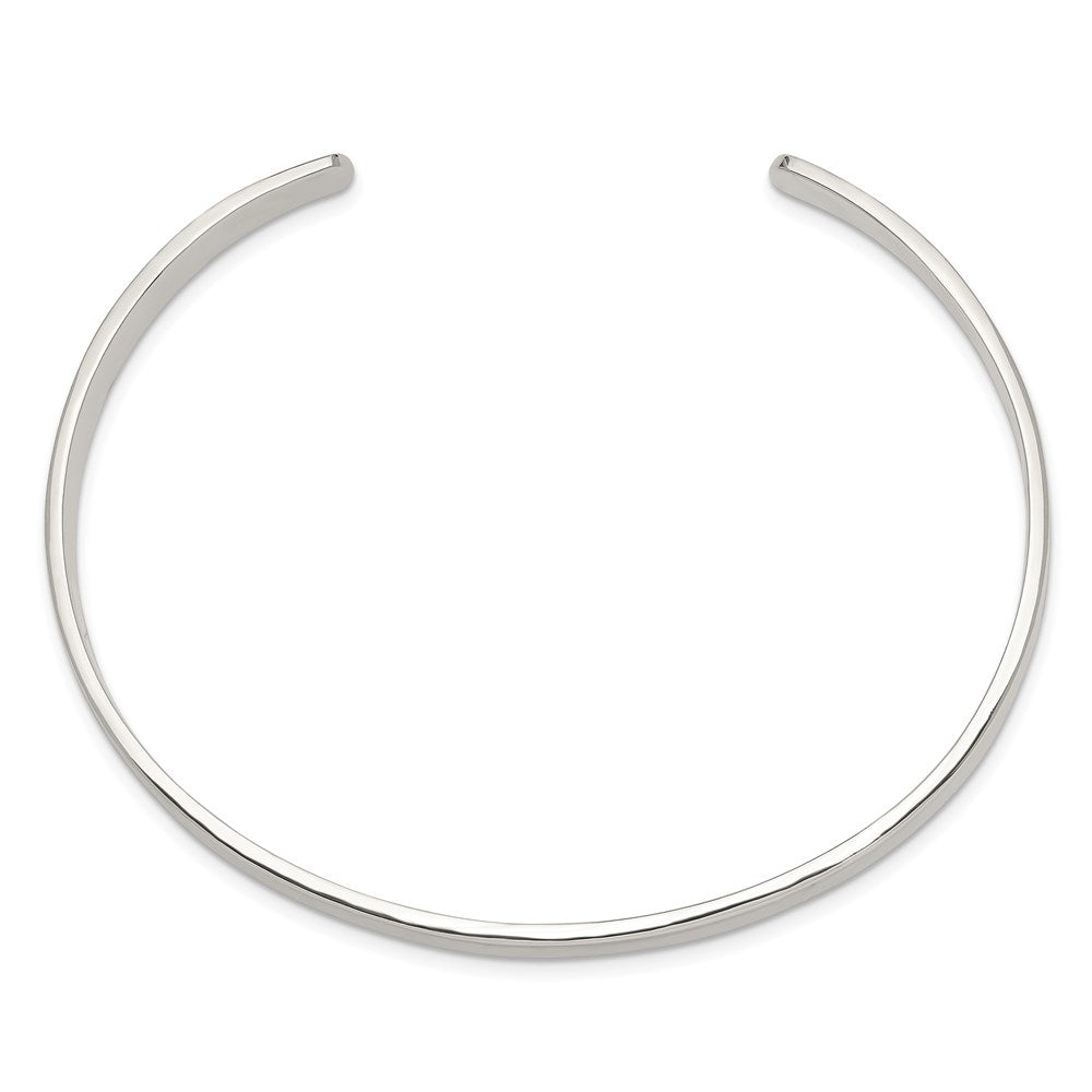 Sterling Silver 5mm Cuff Bangle QB322