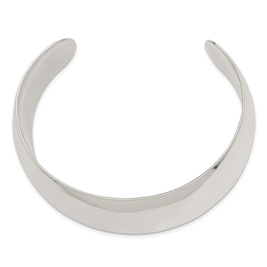 Sterling Silver 28.5mm Cuff Bangle Bracelet QB342