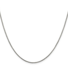 Sterling Silver 1.35mm 8 Sided Diamond-cut Box ChainQBR026