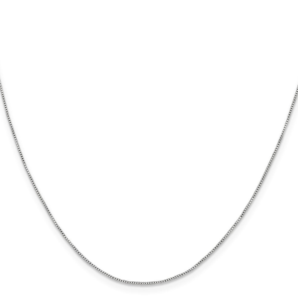 Sterling Silver .6mm Box ChainQBX012