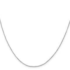Sterling Silver .6mm Box ChainQBX012