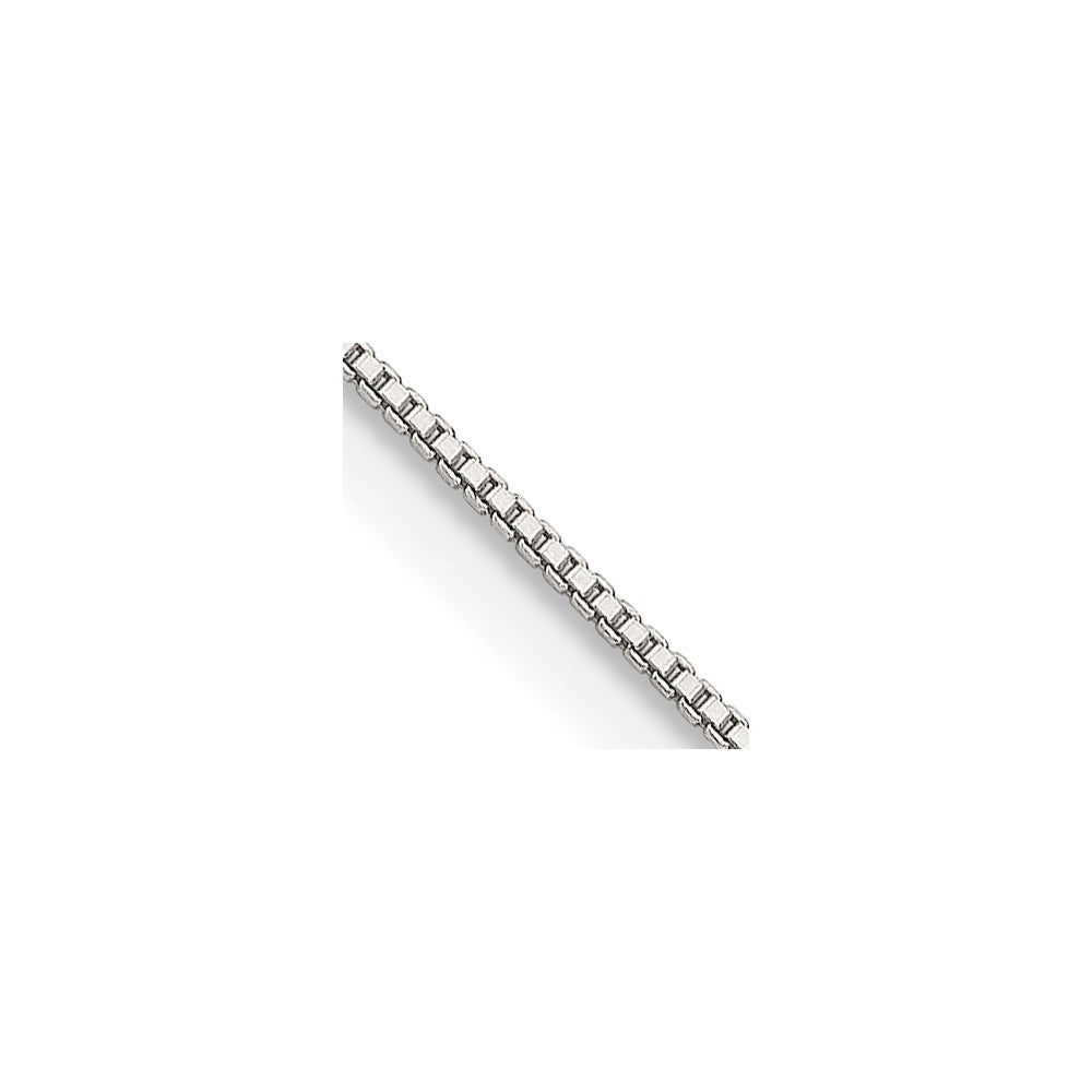 Sterling Silver .8mm Box ChainQBX015