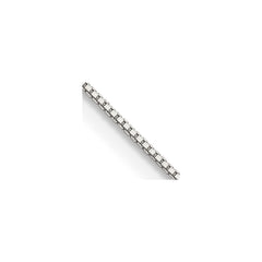 Sterling Silver .8mm Box ChainQBX015