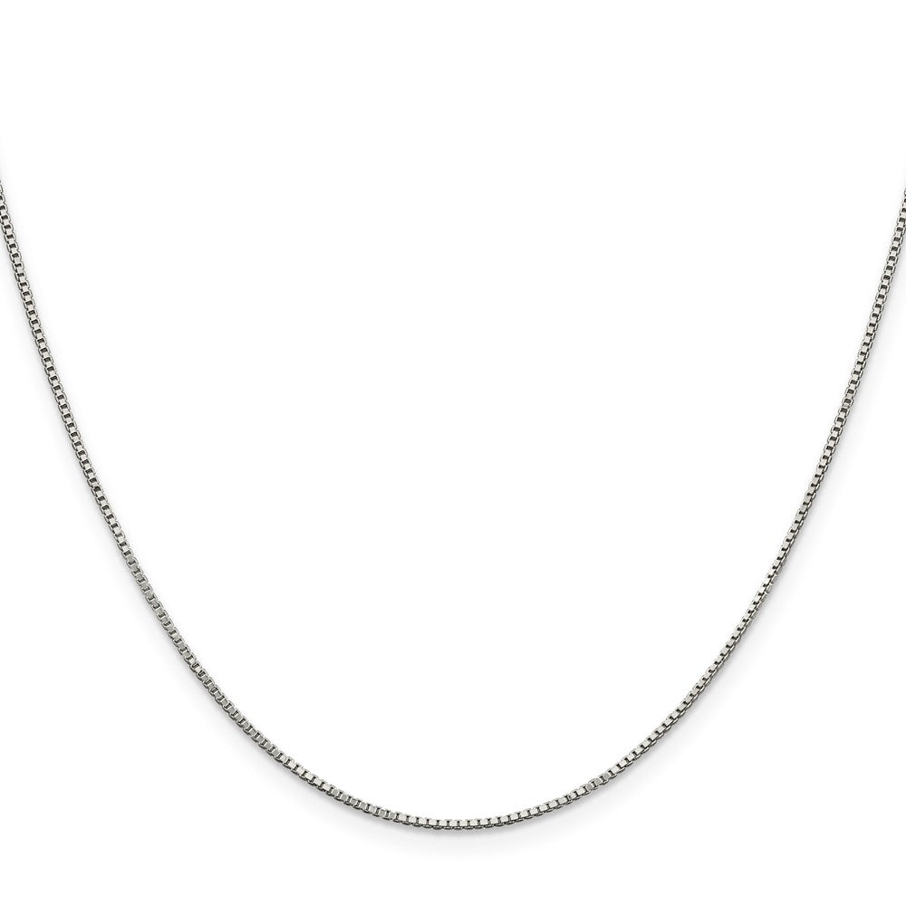 Sterling Silver .9mm Box ChainQBX019