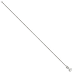 Sterling Silver .9mm Box Chain QBX019-8