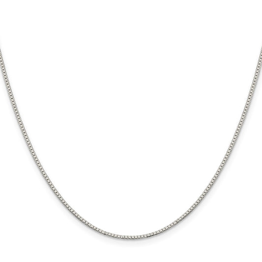 Sterling Silver 1.1mm Box ChainQBX022