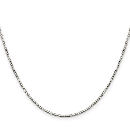 Sterling Silver 1.4mm Box ChainQBX026
