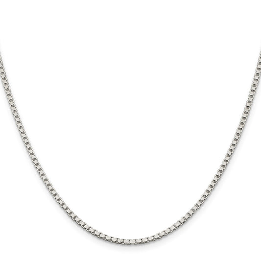 Sterling Silver 2mm Box ChainQBX040