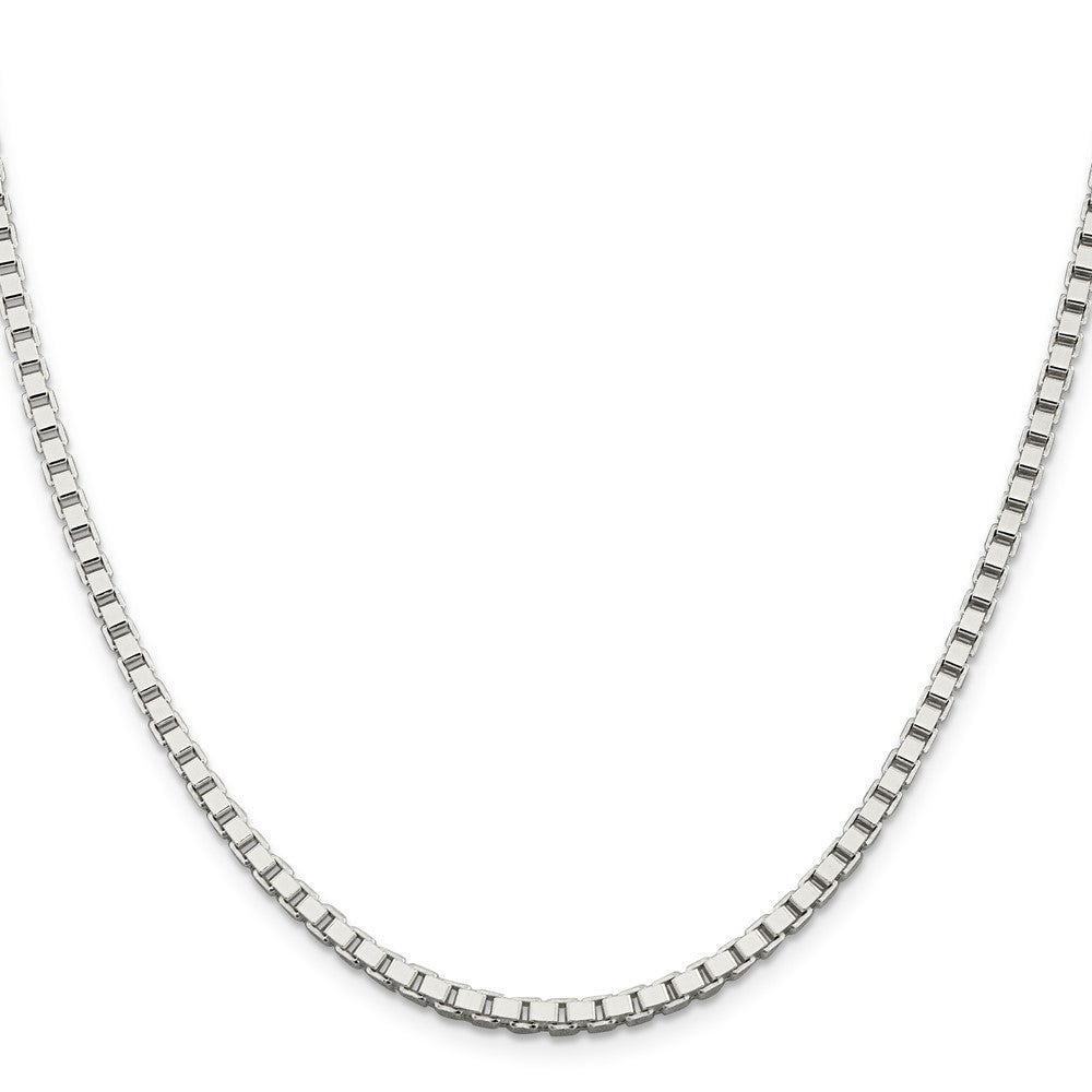 Sterling Silver 3mm Box ChainQBX057