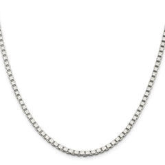 Sterling Silver 3mm Box ChainQBX057