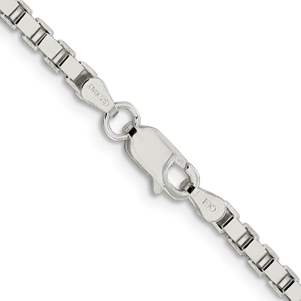 Sterling Silver 3mm Box ChainQBX057