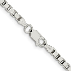Sterling Silver 3mm Box ChainQBX057